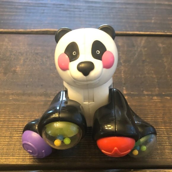 Like New! (THREE)  Amazing Animals Zoo Click Clack panda, Lion, Zebra - Picture 2 of 5